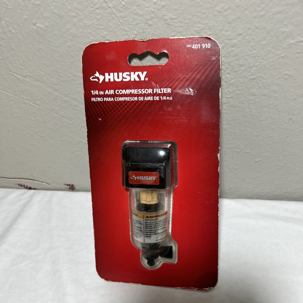Husky Air Compressor Filter 1/4in 401910